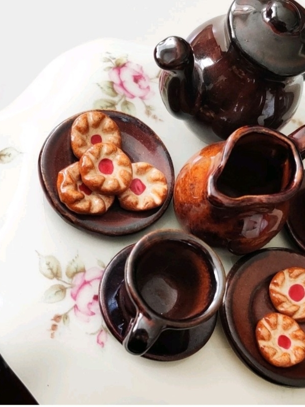 Paul Cardew "Brown Betty Tea Table" ceramic teapot - Picture 16 of 16